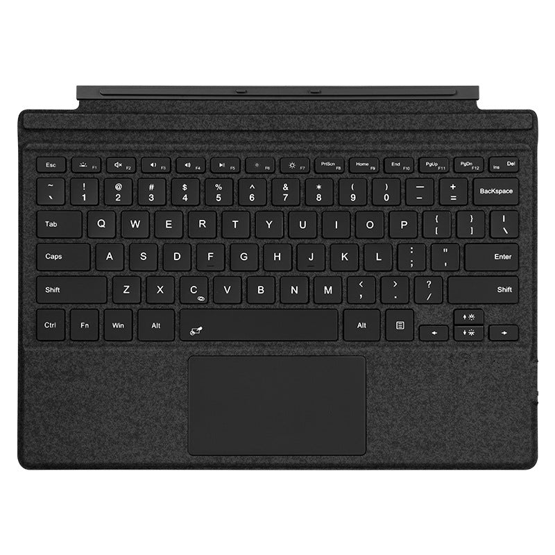 Chargez l&#39;image dans la visionneuse de la galerie, [With RGB Backlit] Microsoft Surface Pro 3/4/5/6/7/7 Plus - Compatible Ultra Thin Wireless Bluetooth Magnetic Touch Keyboard
