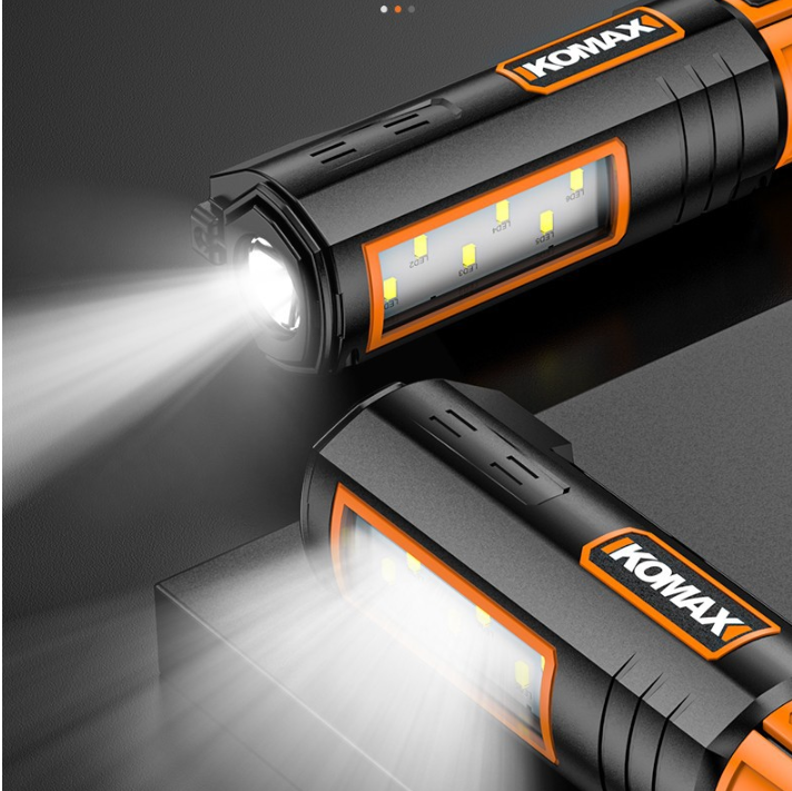 Load image into Gallery viewer, Komax Dual LED Source Main + Side Portable Type-C Chargeable 12V Battery Powered LED Light - Polar Tech Australia
