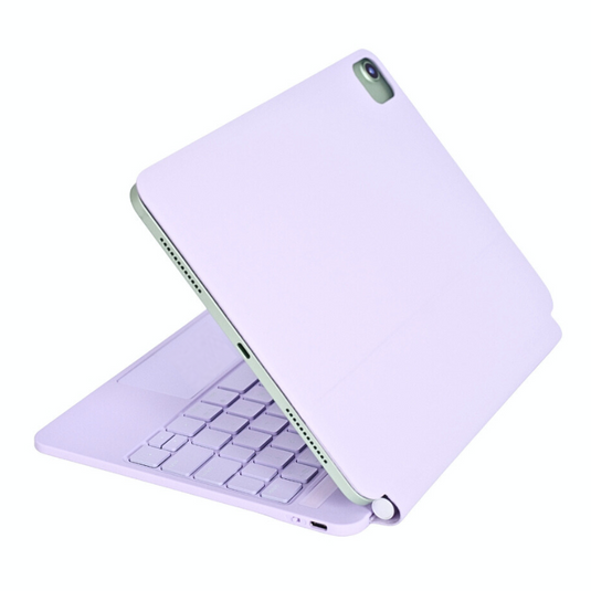 Magic Magnetic Floating Trackpad Wireless 7 Multi-Color Backlit Keyboard Case for Apple iPad 10.9” & 11“ 10/11th Gen (2022/2025)
