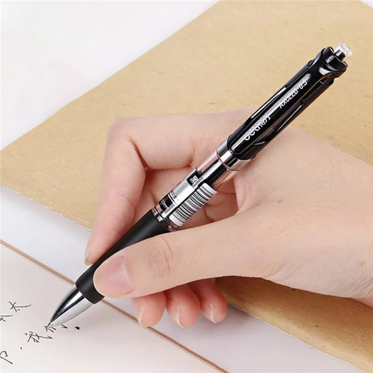 Chargez l&#39;image dans la visionneuse de la galerie, Deli 33388 - 0.5mm Press Retractable Gel Pen Office School Supplies
