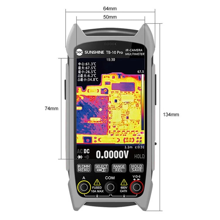 Load image into Gallery viewer, [TB-10 Pro] SUNSHINE Handheld Thermal Imager Multimeter Infrared Imaging for Phone Repair / PCB Testing - Polar Tech Australia
