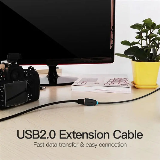 Xbox One PC VENTION CBCBI 3m Gold Plated USB 2.0 Extension Data Cable - Game Gear Hub