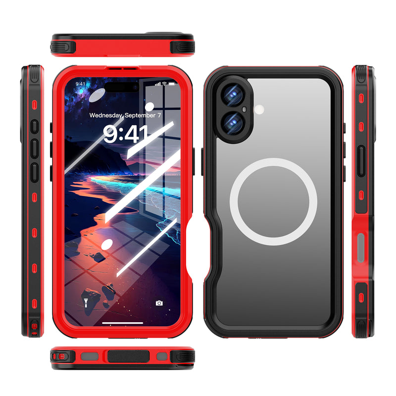 Load image into Gallery viewer, [MagSafe Compatible][DUP Series] Apple iPhone 16 / 16 Plus / 16 Pro / 16 Pro Max Redpepper IP68 Waterproof Heavy Duty Tough Armor Case - Polar Tech Australia
