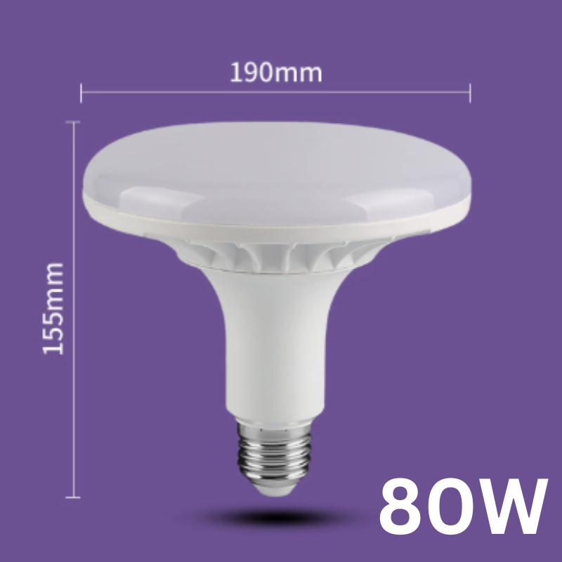 Load image into Gallery viewer, Super Bright 30W 40W 50W 60W 80W UFO Style LED Bulbs Light Lamp E27 Head - Polar Tech Australia
