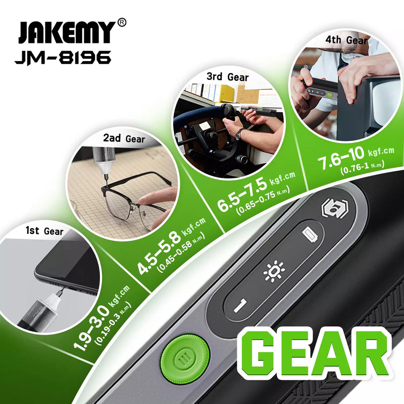 Load image into Gallery viewer, [JM-8196] Jakemy 35 in 1 All-in-One Smart Dual Dynamics Precision Electric Screwdriver set - Polar Tech Australia
