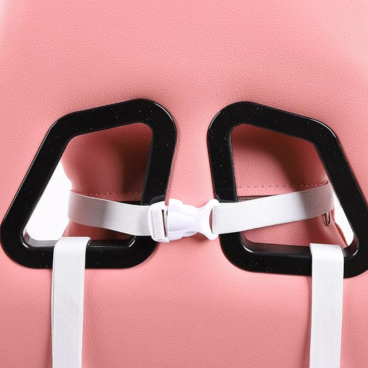 Pink Girl PU Leather Ergonomic Designed Gaming Chair Height Adjustment Swivel Computer office Chair