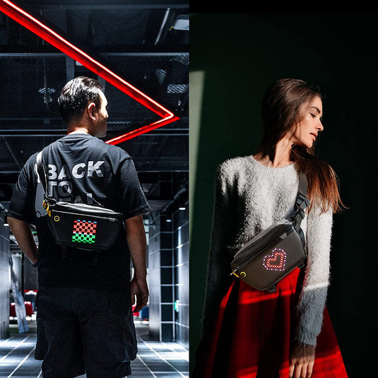 Divoom Sling Bag Pixel Art LED Daypack Perfect Gift - Polar Tech Australia