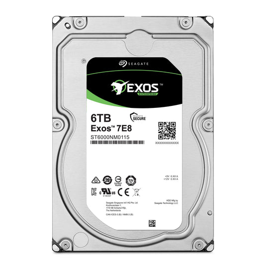 Seagate Enterprise EXOS 7E8 4TB 6TB 8TB 10TB Desktop HDD Internal Hard Drive 3.5 Inch 512E SATA 6Gb/s 7200 RPM