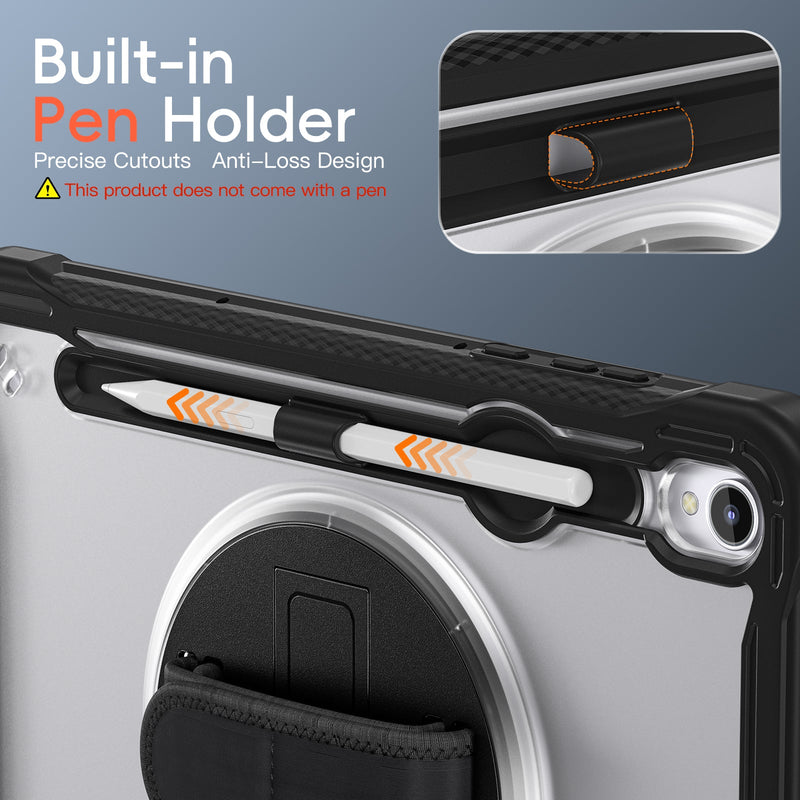 Load image into Gallery viewer, [Built-in Stand] Samsung Galaxy Tab S11 (2025) 11"360° Rotatable EVA Protection with Hand Strap - Polar Tech Australia
