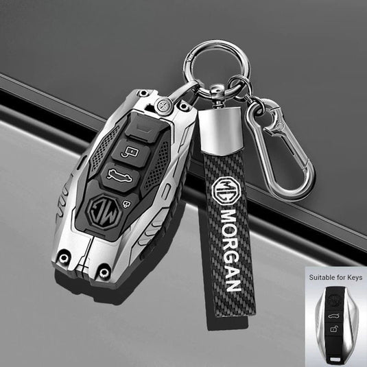 MG Mecha Style Smart Remote Control Car Key Fob Case Cover For MG5, MG6, ZST, ZS, HS