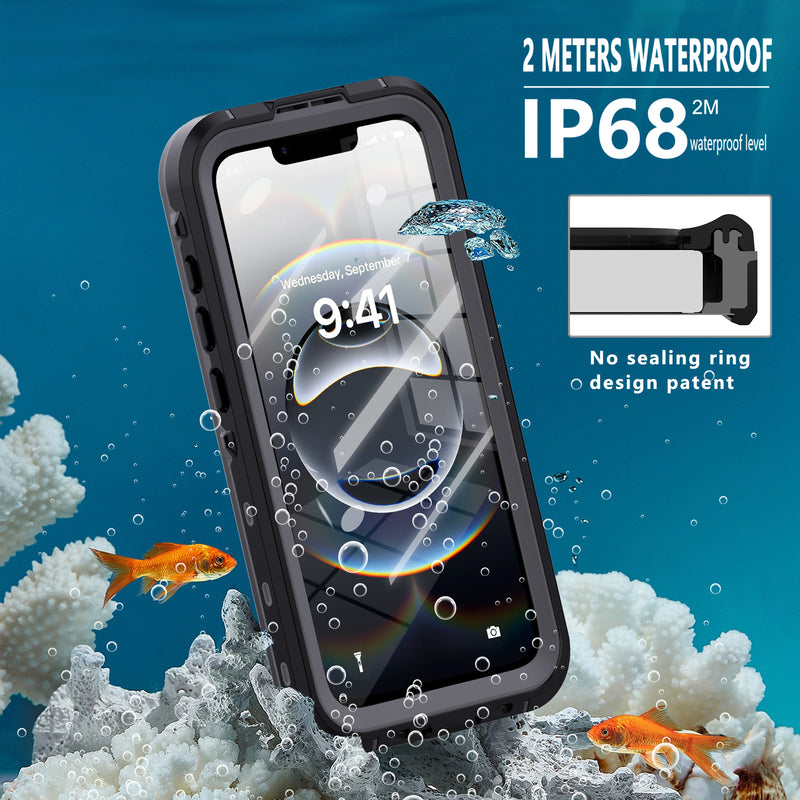 Chargez l&#39;image dans la visionneuse de la galerie, [MagSafe Compatible][Dot Series] Apple iPhone 16e Redpepper IP68 Waterproof Heavy Duty Tough Armor Case With Lanyard - Polar Tech Australia
