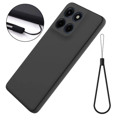 Motorola Moto Edge 50 Pro - Solid Color Liquid Silicone Dropproof Full Coverage Phone Case