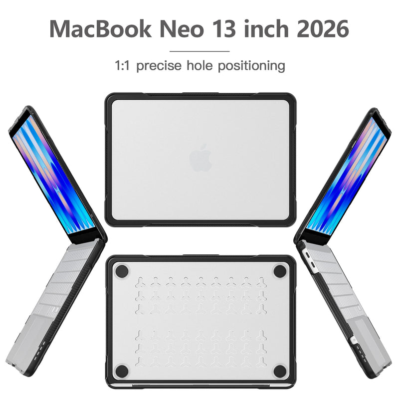 Chargez l'image dans la visionneuse de la galerie, Apple Macbook Neo 13"  2026 (A3404) - 360° Shockproof &amp; Anti-Slip Lightweight Case - Polar Tech Australia
