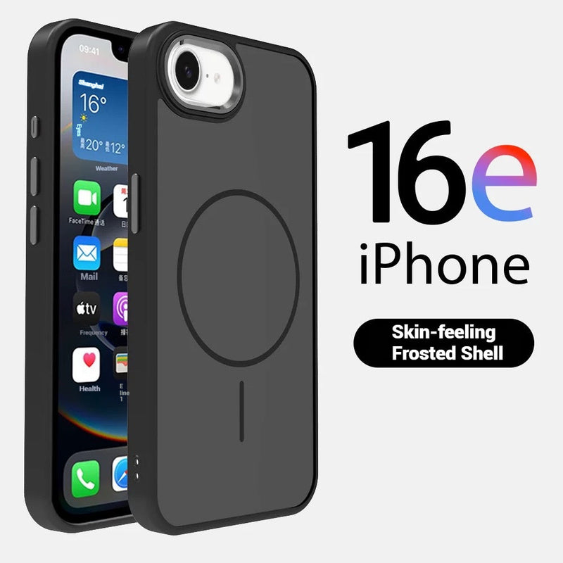 Cargue la imagen en el visor de la galería, [Magsafe Compatible] Apple iPhone 16e - Full Coverage Matte Skin-friendly Airbag Shockproof Case - Polar Tech Australia
