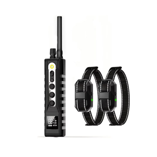 PAPANI Intelligence Rechargeable Remote control Dog Training waterproof Collar - Polar Tech Australia