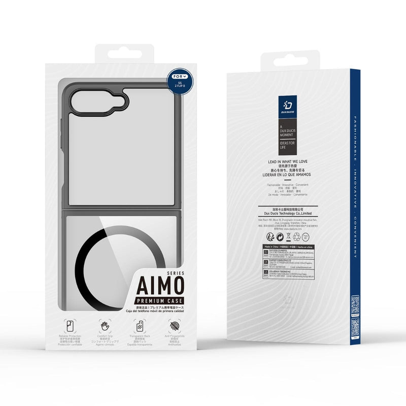 Chargez l'image dans la visionneuse de la galerie, Samsung Galaxy Z Flip8 5G - DUX DUCIS Aimo Mag Series TPU + PC MagSafe Frosted Feel Phone Case
