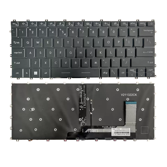 MSI Stealth 14 AI Studio A1V Series - Laptop Keyboard With Backlit US layout