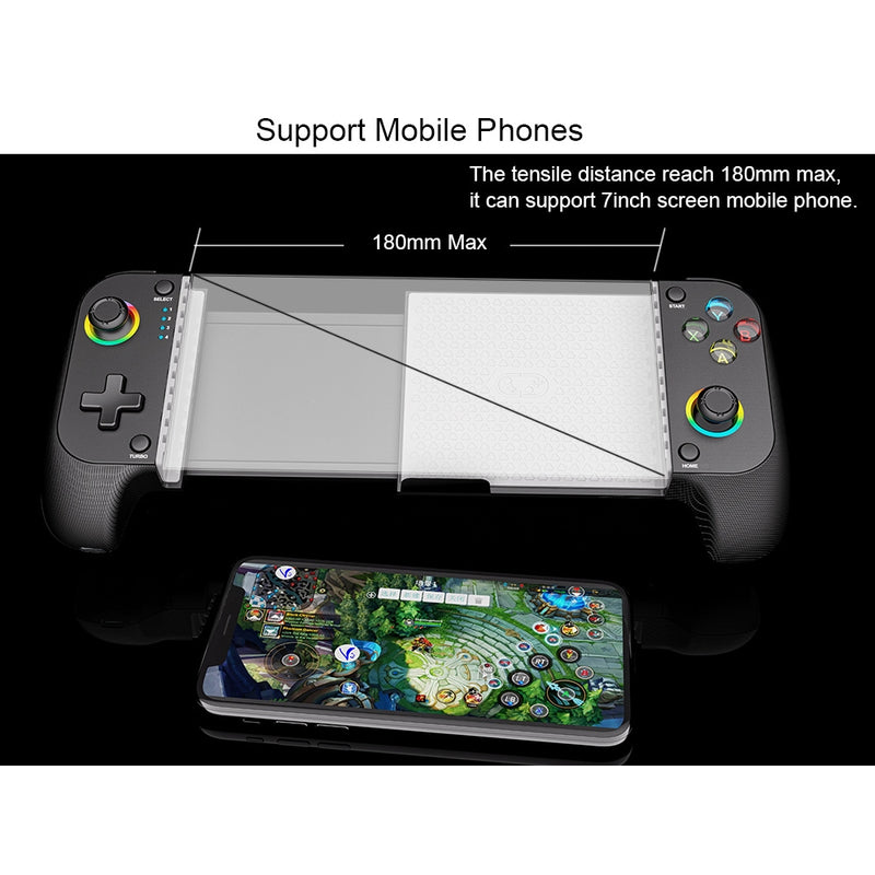 Load image into Gallery viewer, Switch Multi-Function Bluetooth Wireless Game Controller, Compatible with Android/iOS, Dual Vibration, 6-Axis Gyro, Turbo Function
