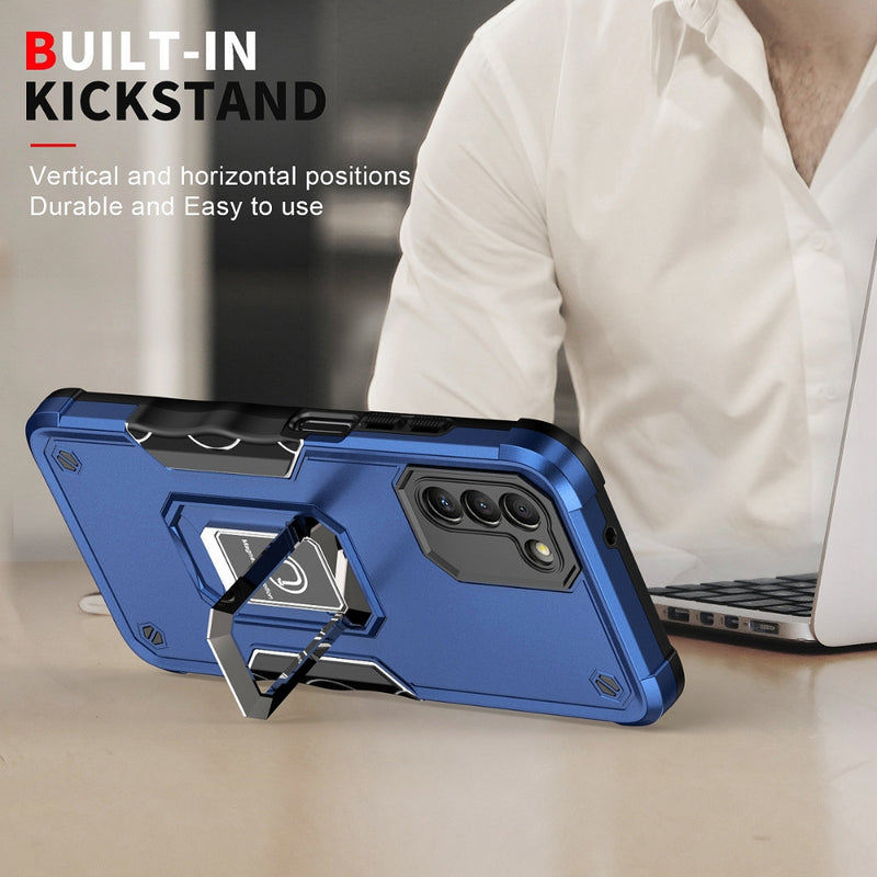 Load image into Gallery viewer, Nokia X100 - Non-slip Shockproof Armor Phone Case with Ring Holder
