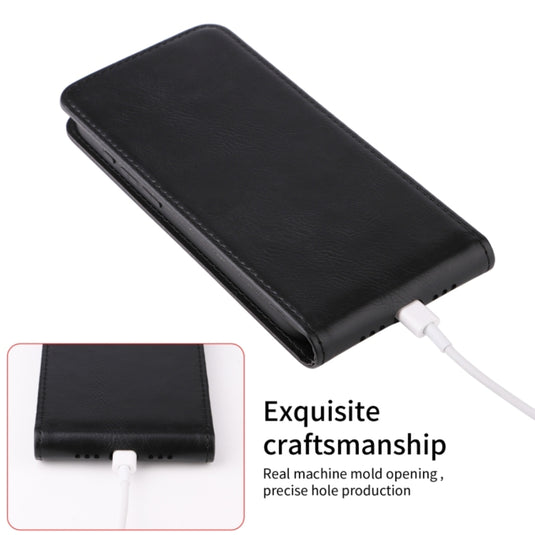 Honor Magic7 Pro (PTP-N49, PTP-AN10) - Magnetic Vertical Flip Leather Phone Case