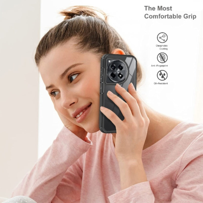 Chargez l&#39;image dans la visionneuse de la galerie, OnePlus 12R - Acrylic + TPU Transparent Shockproof Phone Case
