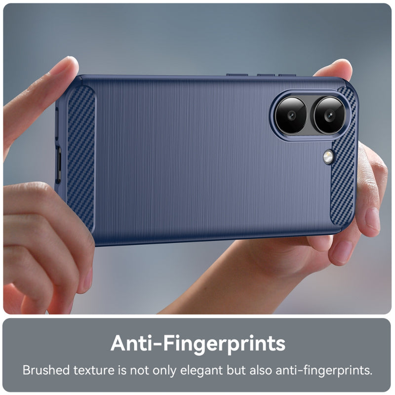 Load image into Gallery viewer, Xiaomi Poco X8 Pro Max - Carbon Fiber Brushed Texture TPU Phone Case - Polar Tech Australia
