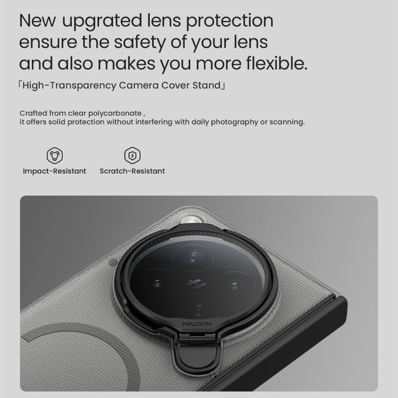 Load image into Gallery viewer, [Magsafe Compatible] OPPO Find N6 - Nillkin Frosted shield Prop Magnetic Camera protective Case - Polar Tech Australia
