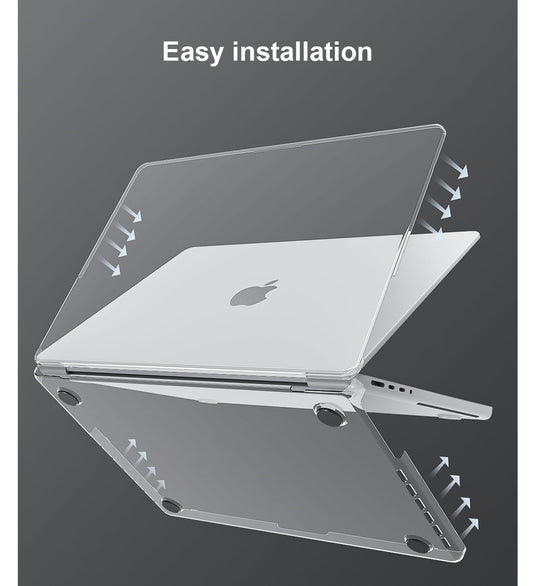 Benwis Apple MacBook Air 13.6" A2681 Crystal Hard Shell Thin Protective Case Cover - Polar Tech Australia