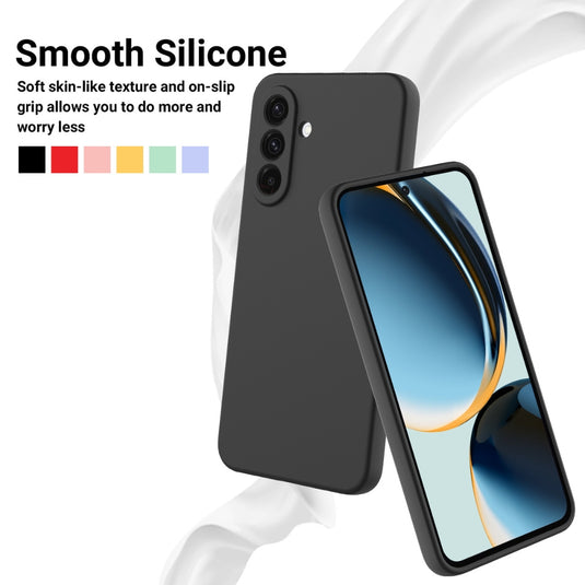 Samsung Galaxy A57 (SM-A576) - Solid Color Liquid Silicone Dropproof Full Coverage Phone Case - Polar Tech Australia
