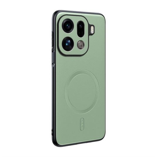 OPPO Find X9 Pro - Leather Magnetic Shockproof Case