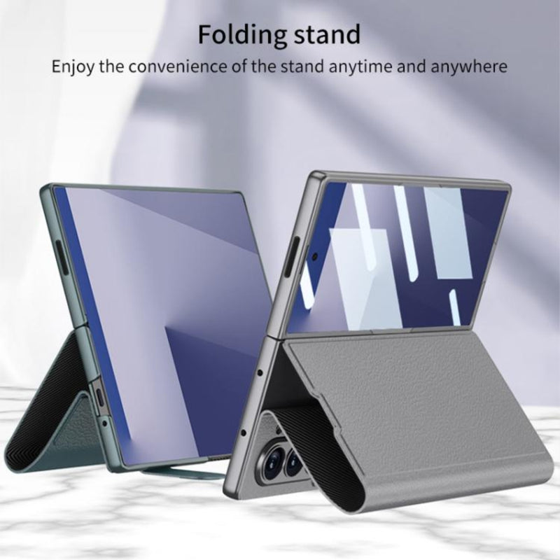 Load image into Gallery viewer, Samsung Galaxy Z Fold7 5G - GKK Integrated Flip Leather Phone Case
