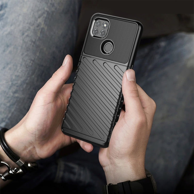 Load image into Gallery viewer, Motorola Moto G9 / G9 Play - Thunder Series Twill Texture Thickened Anti-fall Protection TPU Case - Polar Tech Australia
