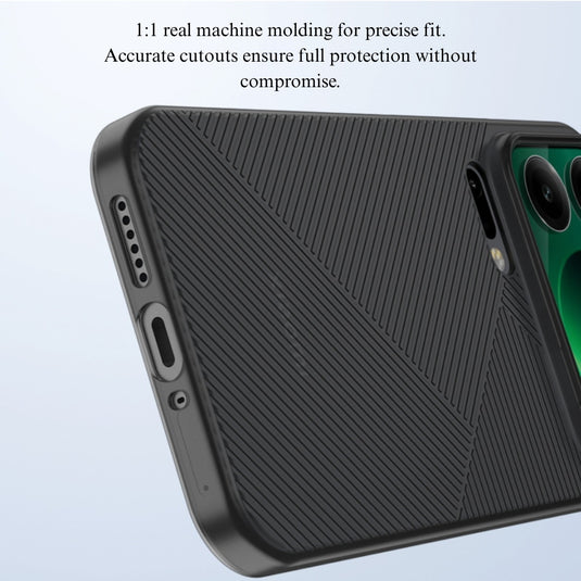 Xiaomi Mi 17 Pro - PC Geometric Stripe Skin-Feel Phone Case