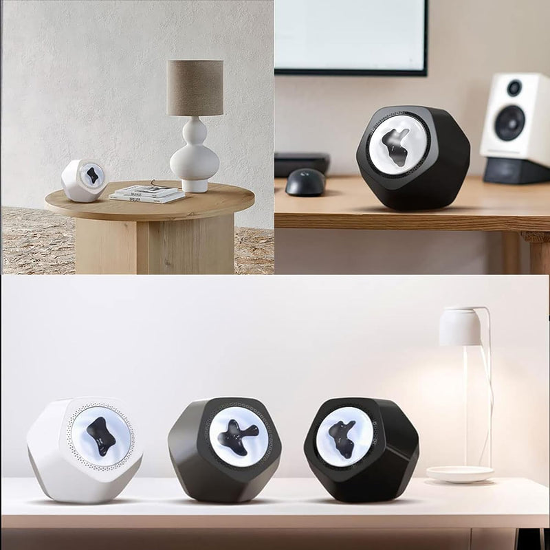 Cargue la imagen en el visor de la galería, Magnetic Fluid Speaker, Dancing Ferrofluid Music Rhythm Lamp, 360° Surround Sound Touch Wireless Bluetooth Speaker, Shocked Bass Subwoofer Living Room Desktop
