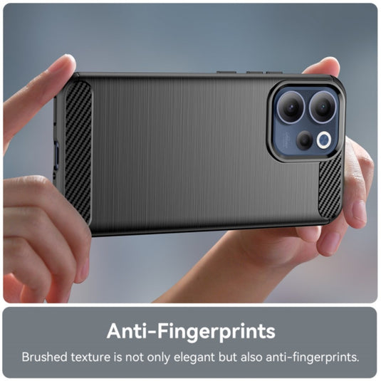 OPPO Reno15 F - Carbon Fiber Brushed Texture TPU Phone Case - Polar Tech Australia