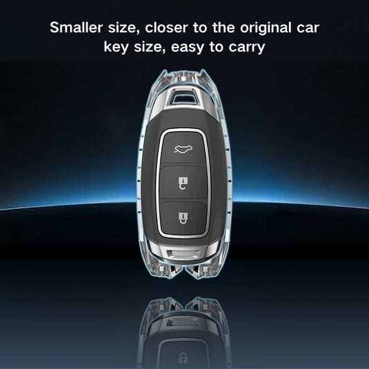 Hyundai Zinc Alloy Car Key Fob Protective Case Cover For Tucson, Sonata Fe, Creta, Ix25, Ix35, Ix45, Verna, Solaris, Mistra, Elantra, Accent