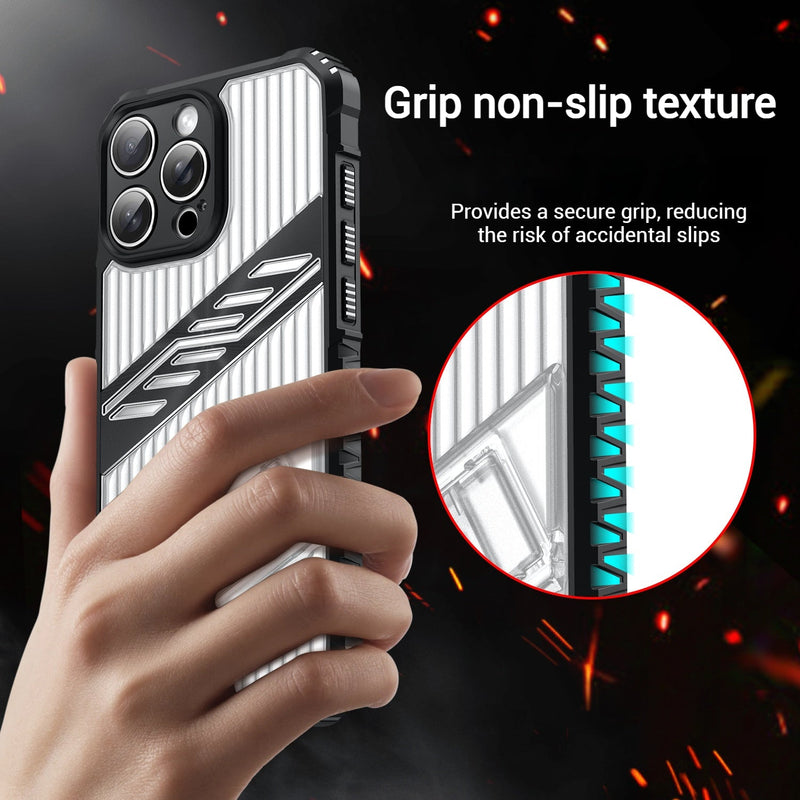 Cargue la imagen en el visor de la galería, [Built-in Invisibla Bracket] Apple iPhone 16e Transparent Shockproof Protective Case - Polar Tech Australia
