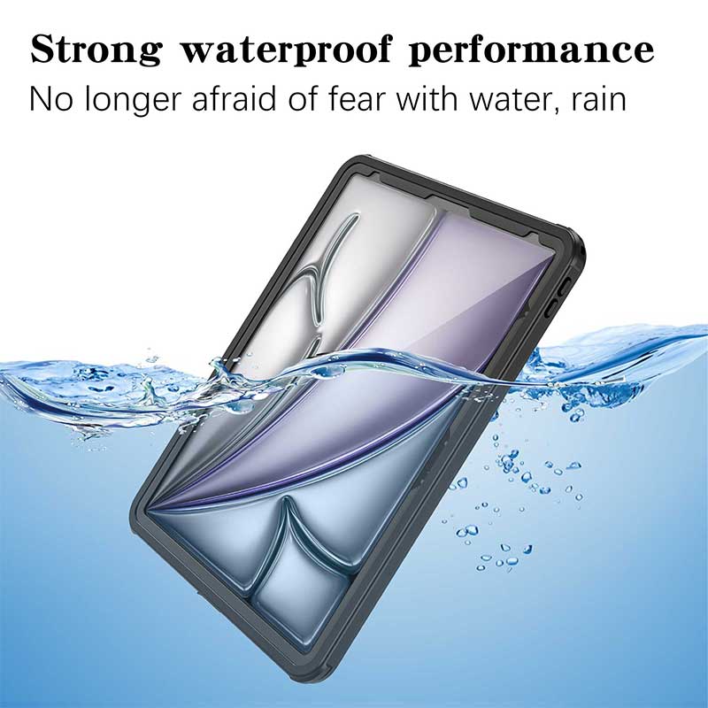 Chargez l&#39;image dans la visionneuse de la galerie, Apple iPad Air 13-inch M2 (2024) &amp; M3 (2025) - Shellbox Waterproof Heavy Duty Lifeproof Style Case - Polar Tech Australia
