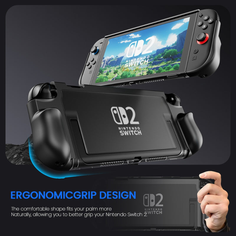 Cargue la imagen en el visor de la galería, Nintendo Switch 2 - Game Machine Shockproof TPU+PC Protective Case
