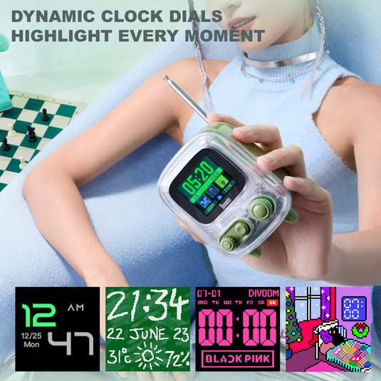 Divoom Tiivoo-2 Photo Album & Lyrics Speaker Perfect Gift - Polar Tech Australia