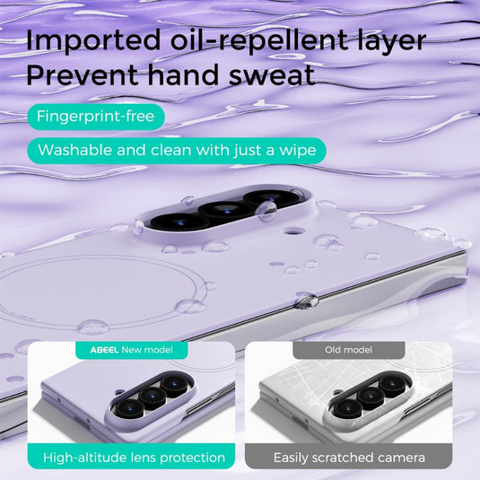 Samsung Galaxy Z Fold8 Ultra 5G - ABEEL Skin-friendly Feel Magsafe Liquid Silicone Phone Case