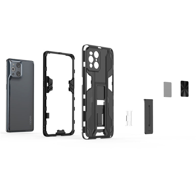 Cargue la imagen en el visor de la galería, OPPO Reno5 5G/X3 Lite - PC &amp; Silicone 2 in 1 Full-Body Shockproof Phone Case - Polar Tech Australia
