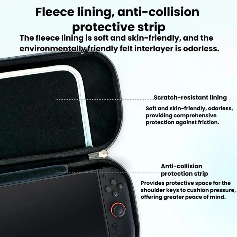 Cargue la imagen en el visor de la galería, Nintendo Switch 2 - Shockproof Game Console Carrying Case with Cartridge Storage
