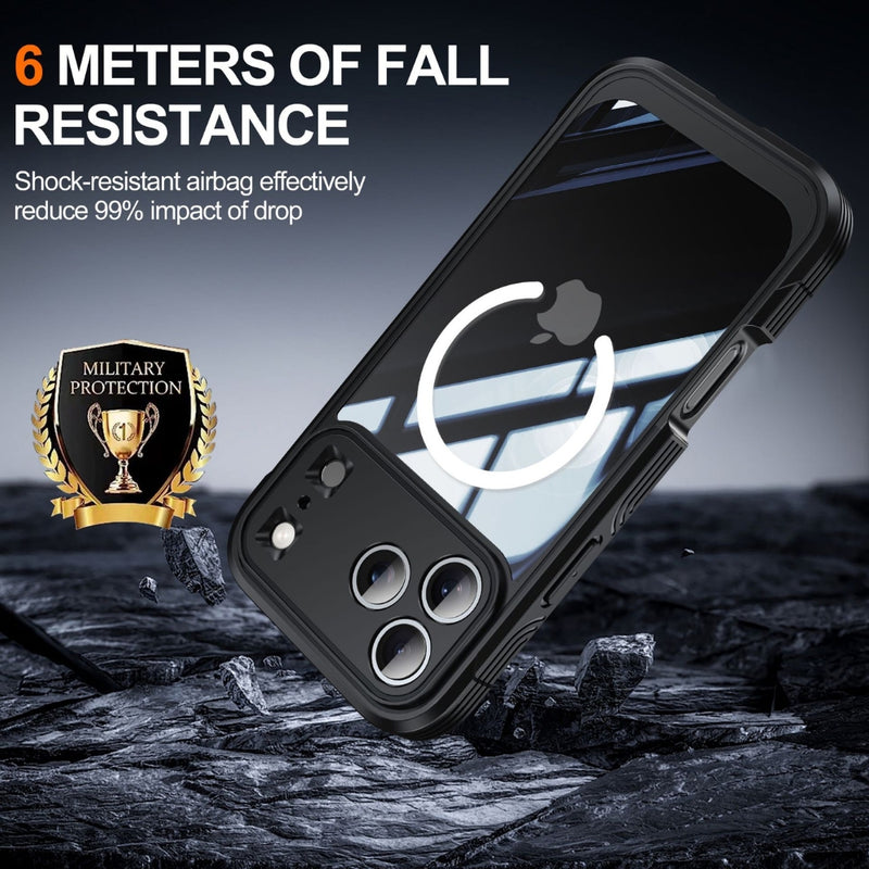 Cargue la imagen en el visor de la galería, Apple iPhone 17 Air - Tempered Glass MagSafe Phone Case
