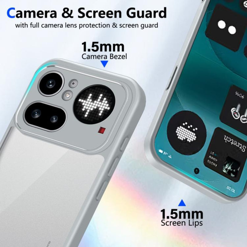 Cargue la imagen en el visor de la galería, Nothing Phone (4a) - Matte PC Skin-feel Shockproof Phone Case - Polar Tech Australia
