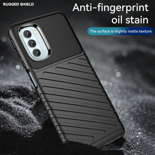Motorola Moto G50 5G - Thunder Series Twill Texture Thickened Anti-fall Protection TPU Case