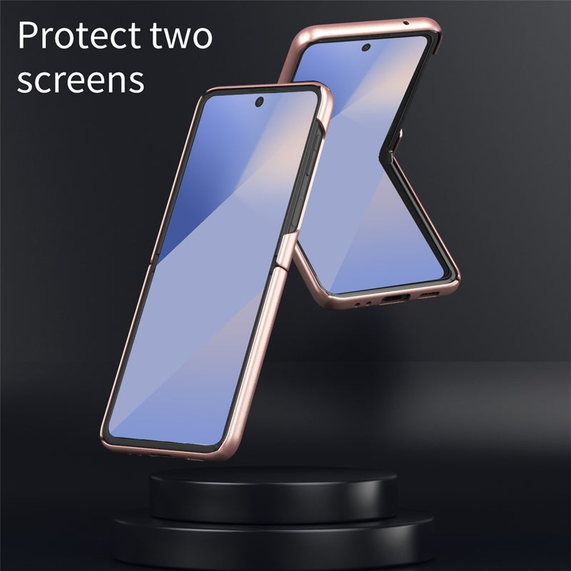 Load image into Gallery viewer, Samsung Galaxy Z Flip7 5G - Skin Feel Electroplating PC Shockproof Phone Case
