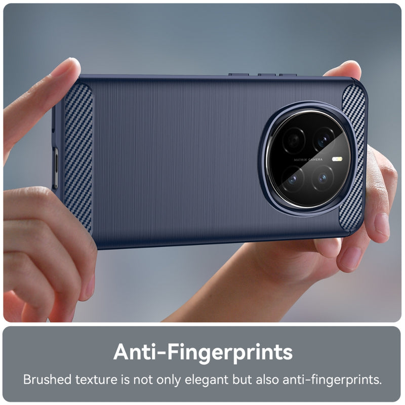 Load image into Gallery viewer, Honor Magic7 (PTP-AN00) - Carbon Fiber Brushed Texture TPU Phone Case
