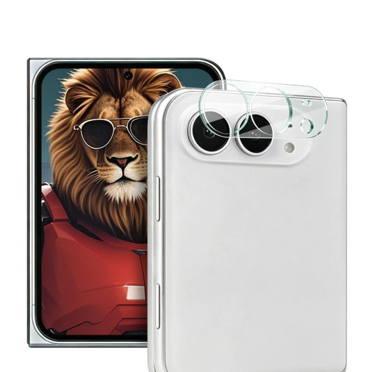 Apple iPhone Duo - Transparent Integrated Tempered Glass Camera Film