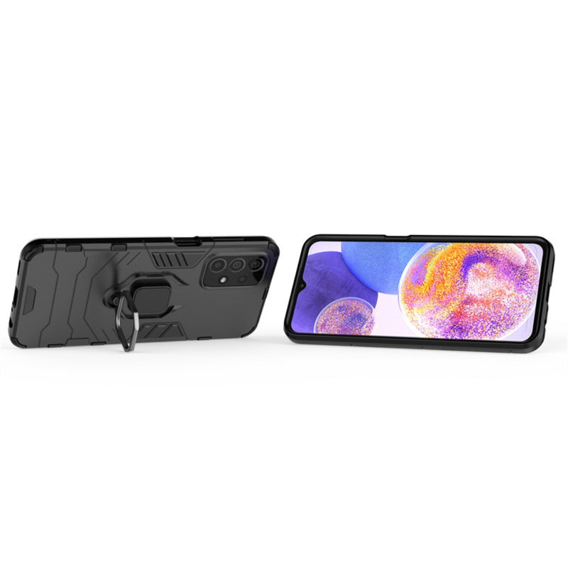Load image into Gallery viewer, Samsung Galaxy Note 20 (SM-N980, SM-N981) - Heavy Duty Armor Case With Ring Holder Stand

